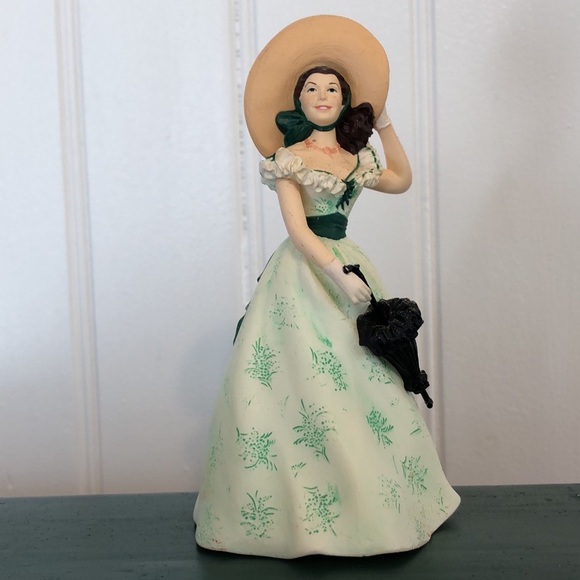 HALLMARK Scarlett O’Hara Gone With The Wind Vintage Christmas Tree Ornament 1998 - Picture 7 of 8